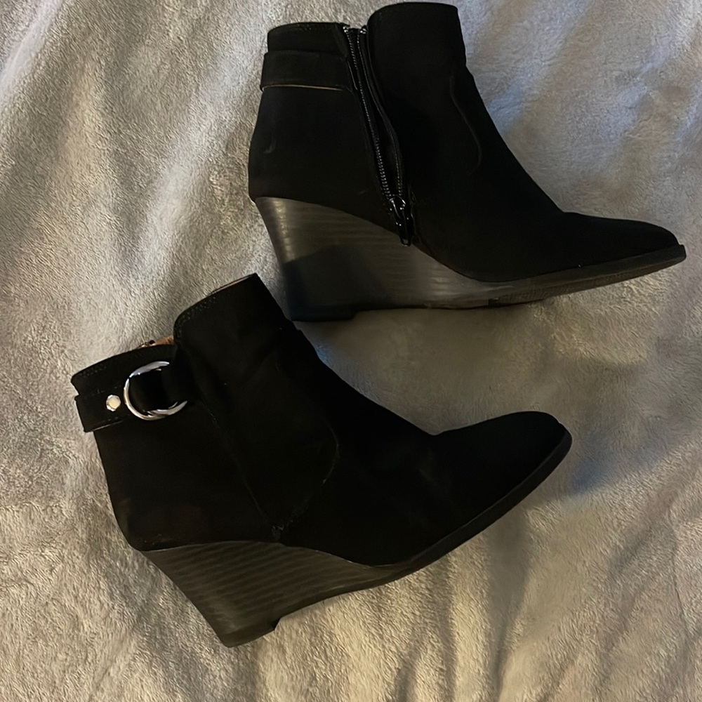 Black booties